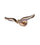 Step Into Design Lampa ścienna GUFO LED różowe złoto 35 cm ST-DL8503   Step Into Design Lampa ścienna GUFO LED różowe złoto 35 cm ST-DL8503