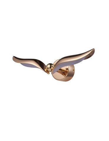Step Into Design Lampa ścienna GUFO LED różowe złoto 35 cm ST-DL8503  - produkt 2