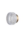 Step Into Design Lampa ścienna CARMELLO LED transparentna złota 13,5 cm ST-DL-8535 gold Step Into Design Lampa ścienna CARMELLO LED transparentna złota 13,5 cm ST-DL-8535 gold