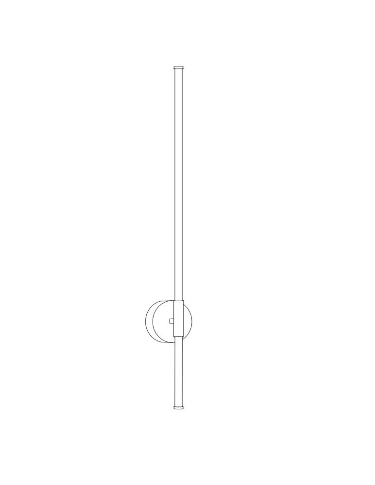 Step Into Design Lampa ścienna FELIX LED złota 100 cm ST-DL8547 gold Step Into Design Lampa ścienna FELIX LED złota 100 cm ST-DL8547 gold