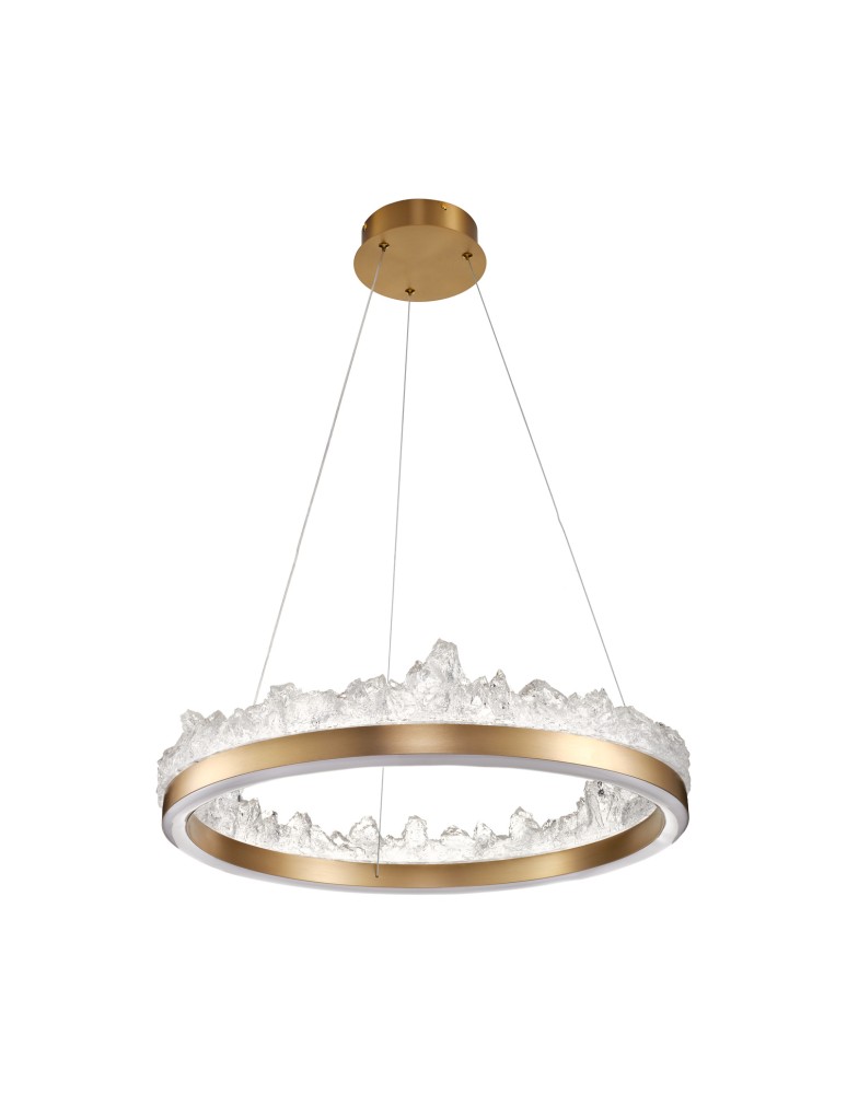 Step Into Design Lampa wisząca MONTANA LED złota 60 cm ST-6490P/1 Step Into Design Lampa wisząca MONTANA LED złota 60 cm ST-6490P/1