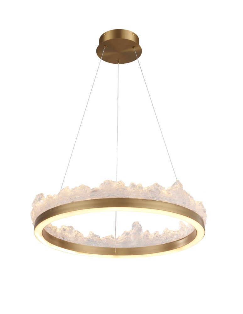 Step Into Design Lampa wisząca MONTANA LED złota 60 cm ST-6490P/1 Step Into Design Lampa wisząca MONTANA LED złota 60 cm ST-6490P/1