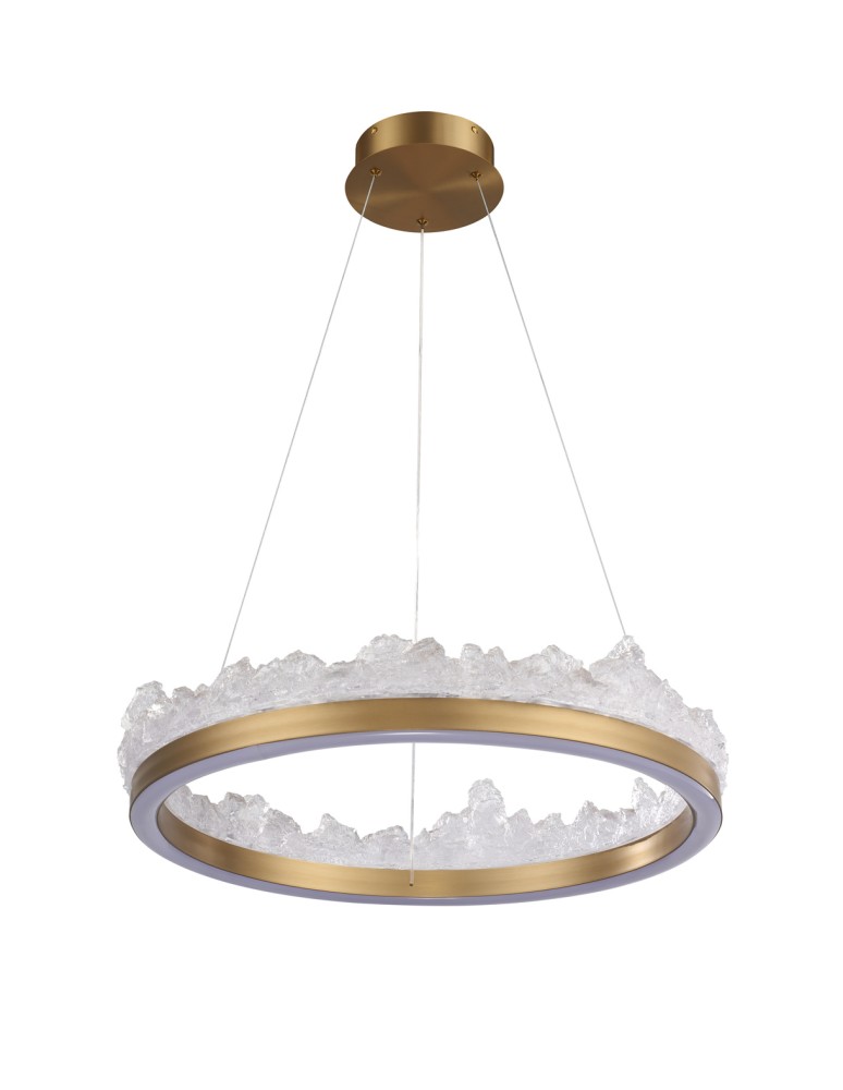 Step Into Design Lampa wisząca MONTANA LED złota 60 cm ST-6490P/1 Step Into Design Lampa wisząca MONTANA LED złota 60 cm ST-6490P/1