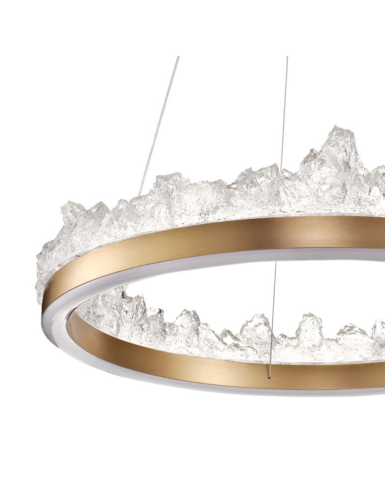 Step Into Design Lampa wisząca MONTANA LED złota 60 cm ST-6490P/1 Step Into Design Lampa wisząca MONTANA LED złota 60 cm ST-6490P/1