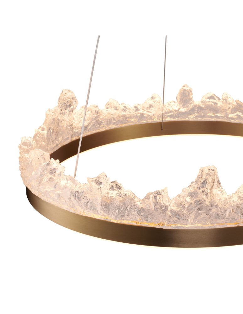 Step Into Design Lampa wisząca MONTANA LED złota 60 cm ST-6490P/1 Step Into Design Lampa wisząca MONTANA LED złota 60 cm ST-6490P/1