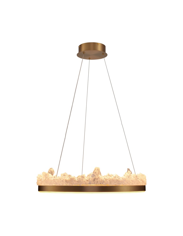 Step Into Design Lampa wisząca MONTANA LED złota 60 cm ST-6490P/1 Step Into Design Lampa wisząca MONTANA LED złota 60 cm ST-6490P/1