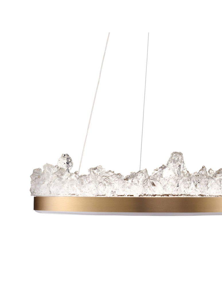 Step Into Design Lampa wisząca MONTANA LED złota 60 cm ST-6490P/1 Step Into Design Lampa wisząca MONTANA LED złota 60 cm ST-6490P/1
