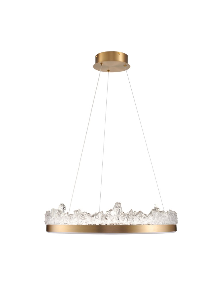 Step Into Design Lampa wisząca MONTANA LED złota 60 cm ST-6490P/1 Step Into Design Lampa wisząca MONTANA LED złota 60 cm ST-6490P/1