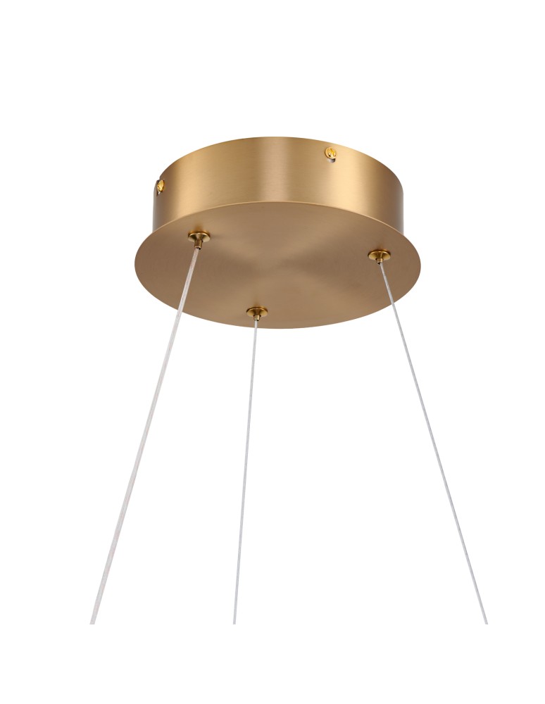 Step Into Design Lampa wisząca MONTANA LED złota 60 cm ST-6490P/1 Step Into Design Lampa wisząca MONTANA LED złota 60 cm ST-6490P/1