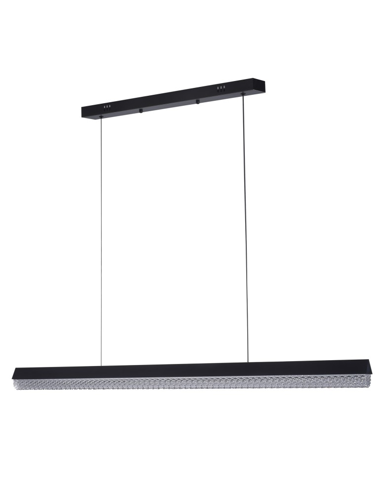 Step Into Design Lampa wisząca ANABELLA LED czarna 120 cm ST-8501 black Step Into Design Lampa wisząca ANABELLA LED czarna 120 cm ST-8501 black