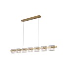 Lampy wiszące nad wyspę - Step Into Design Lampa wisząca BACCIO LED złota 120 cm ST-DL8520 - product 4
