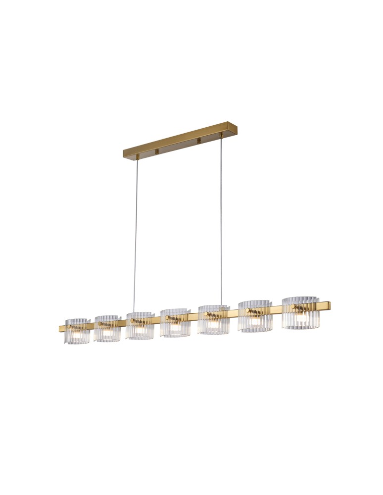 Step Into Design Lampa wisząca BACCIO LED złota 120 cm ST-DL8520