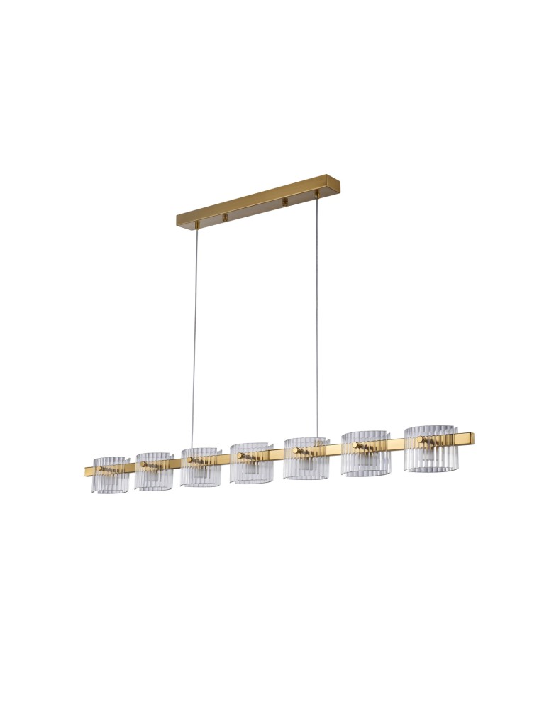 Step Into Design Lampa wisząca BACCIO LED złota 120 cm ST-DL8520