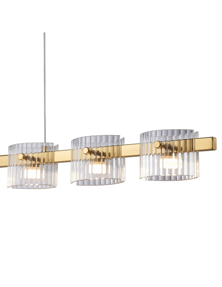 Step Into Design Lampa wisząca BACCIO LED złota 120 cm ST-DL8520