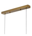Lampy wiszące nad wyspę - Step Into Design Lampa wisząca BACCIO LED złota 120 cm ST-DL8520 - product 7