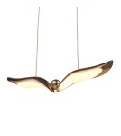 Step Into Design Lampa wisząca GUFO 1 LED różowe złoto 36 cm ST-DL8504 Step Into Design Lampa wisząca GUFO 1 LED różowe złoto 36 cm ST-DL8504