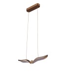 Step Into Design Lampa wisząca GUFO 1 LED różowe złoto 36 cm ST-DL8504 Step Into Design Lampa wisząca GUFO 1 LED różowe złoto 36 cm ST-DL8504