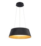 Step Into Design Lampa wisząca FRILL LED czarna 45 cm ST-DL6487-BK  Step Into Design Lampa wisząca FRILL LED czarna 45 cm ST-DL6487-BK