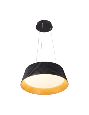 Step Into Design Lampa wisząca FRILL LED czarna 45 cm ST-DL6487-BK - produkt 2