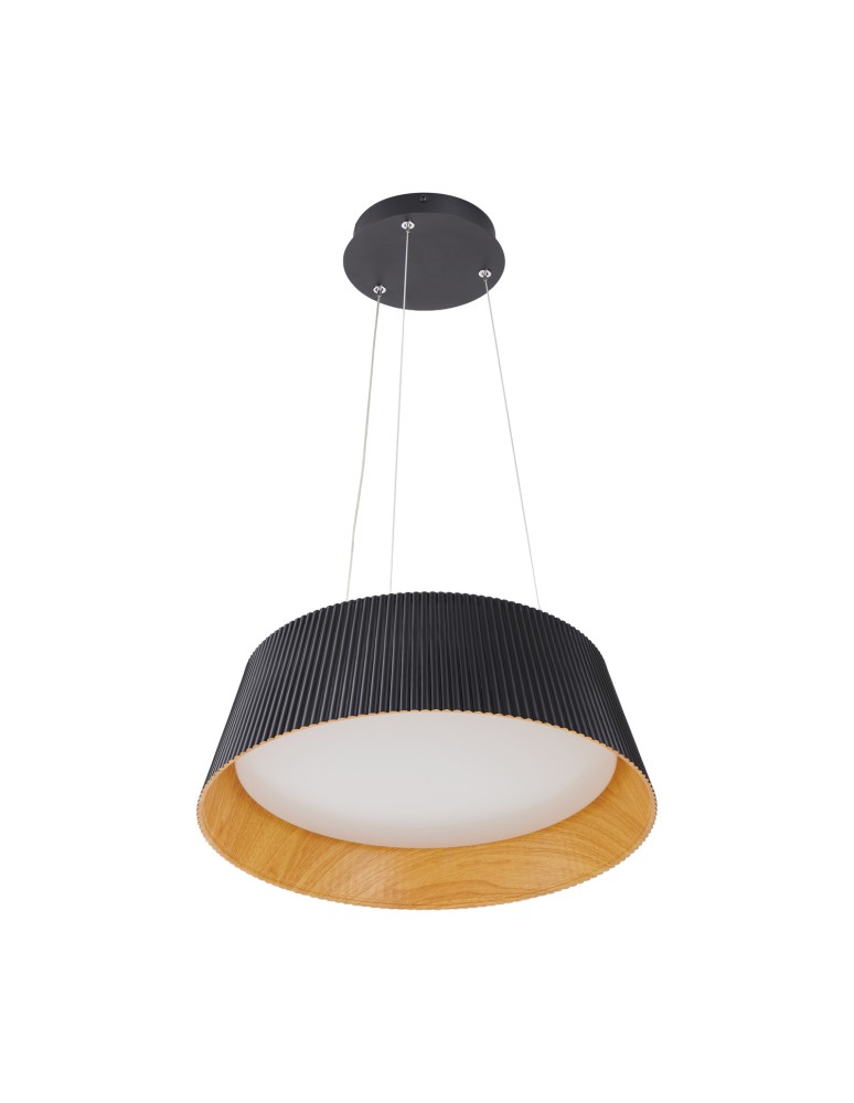 Step Into Design Lampa wisząca FRILL LED czarna 45 cm ST-DL6487-BK  Step Into Design Lampa wisząca FRILL LED czarna 45 cm ST-DL6487-BK