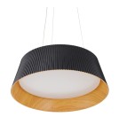 Step Into Design Lampa wisząca FRILL LED czarna 45 cm ST-DL6487-BK  Step Into Design Lampa wisząca FRILL LED czarna 45 cm ST-DL6487-BK