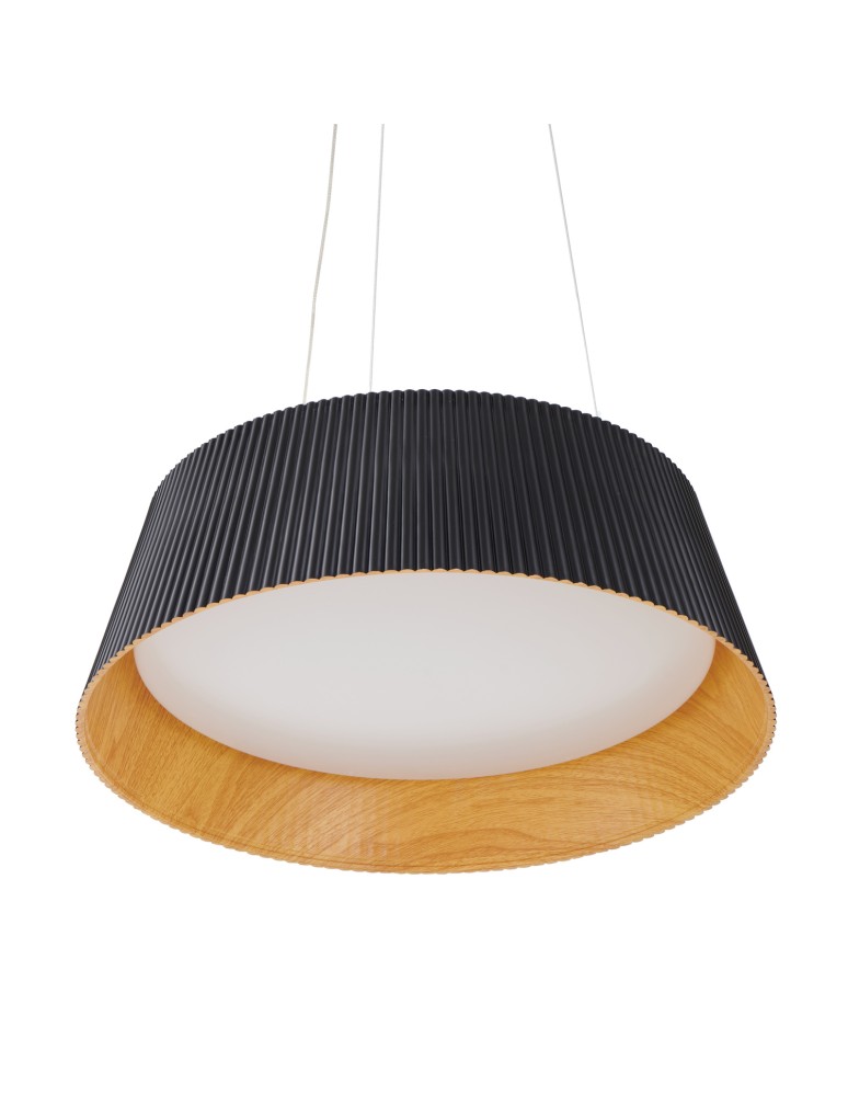 Step Into Design Lampa wisząca FRILL LED czarna 45 cm ST-DL6487-BK  Step Into Design Lampa wisząca FRILL LED czarna 45 cm ST-DL6487-BK