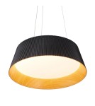 Step Into Design Lampa wisząca FRILL LED czarna 45 cm ST-DL6487-BK  Step Into Design Lampa wisząca FRILL LED czarna 45 cm ST-DL6487-BK