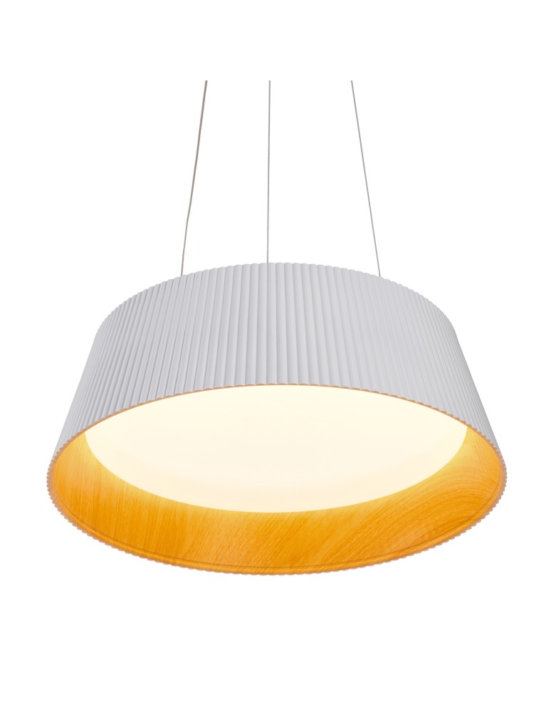 Step Into Design Lampa wisząca FRILL LED biała 45 cm ST-DL6487-WH