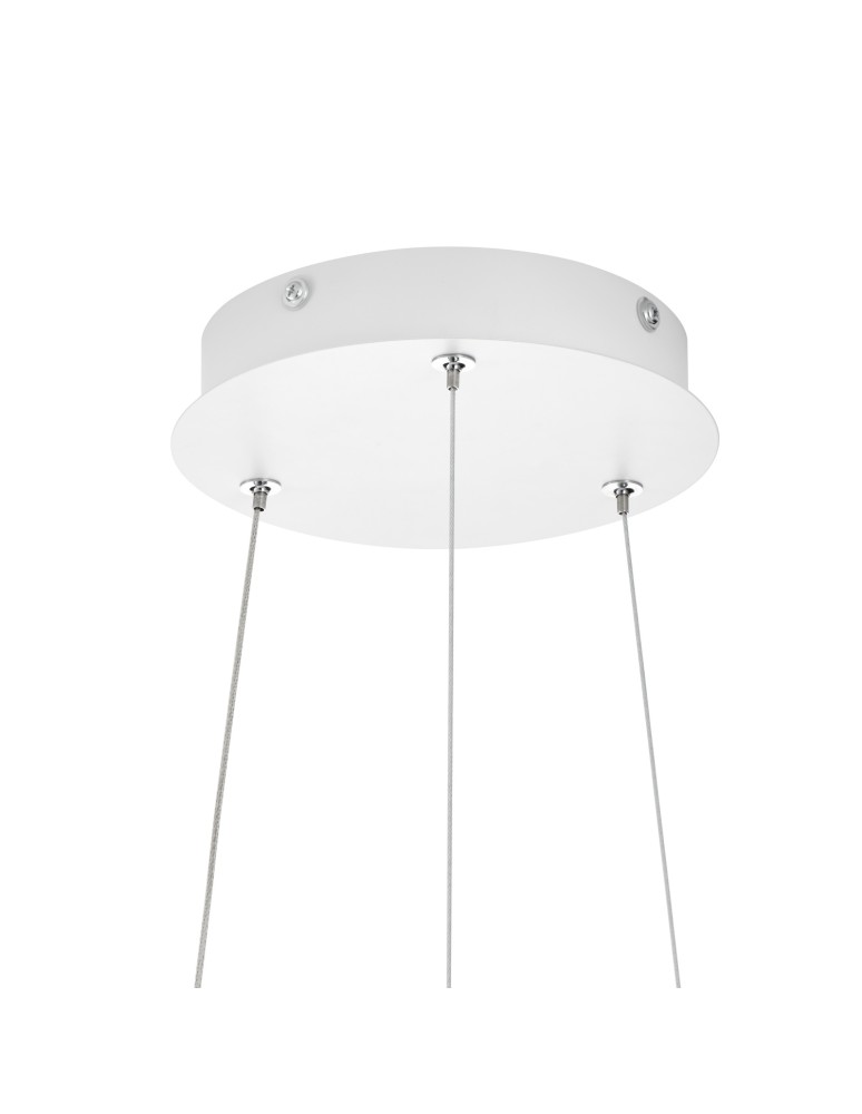 Step Into Design Lampa wisząca FRILL LED biała 45 cm ST-DL6487-WH