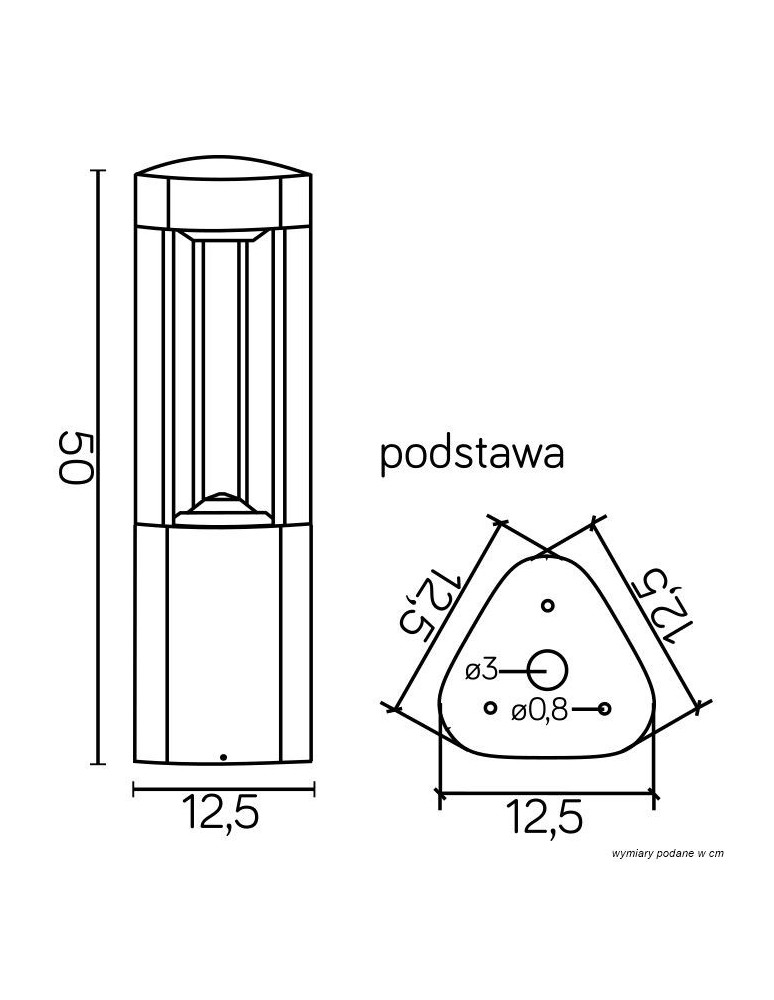 SU-MA FAN 50 cm GL 11204 Stojąca