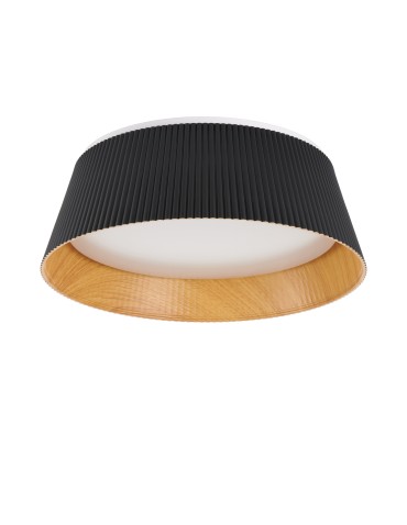 Step Into Design Plafon sufitowy FRILL LED czarny 45 cm ST-DL6487-C-BK