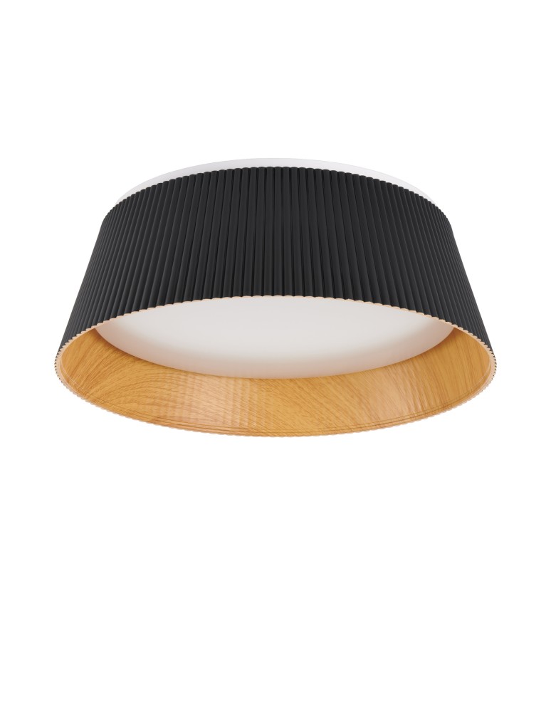  Step Into Design Plafon sufitowy FRILL LED czarny 45 cm ST-DL6487-C-BK