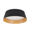  Step Into Design Plafon sufitowy FRILL LED czarny 45 cm ST-DL6487-C-BK