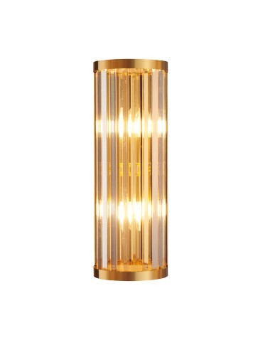 Step Into Design Lampa ścienna EXELLENT kryształowa złota 45 cm ST-88022W