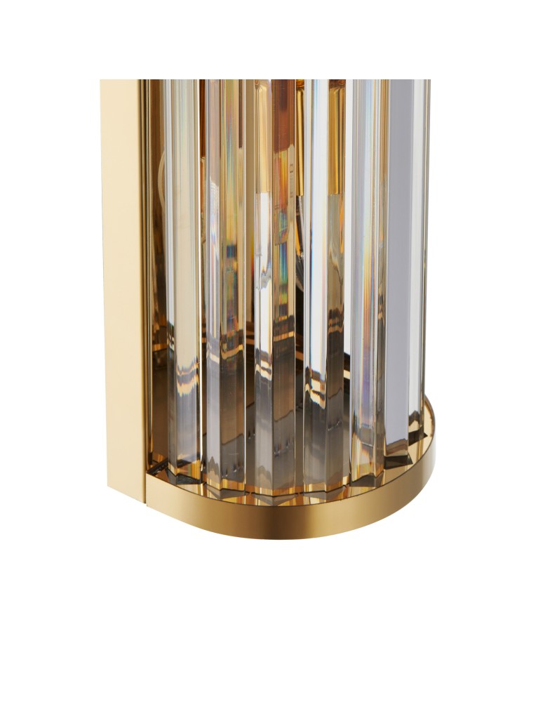 Step Into Design Lampa ścienna EXELLENT kryształowa złota 45 cm ST-88022W  Step Into Design Lampa ścienna EXELLENT kryształowa złota 45 cm ST-88022W