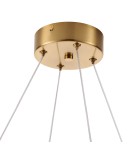 Lampy wiszące designerskie - Step Into Design Lampa wisząca CHIC złoto biała 105 cm ST-DL-2969 - product 12