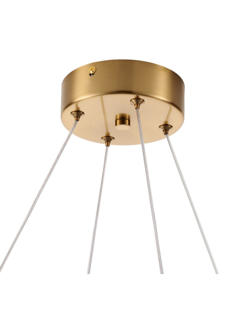 Step Into Design Lampa wisząca CHIC złoto biała 105 cm ST-DL-2969