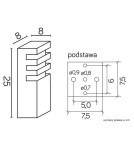 Lampy ogrodowe stojące - SU-MA RADO 3 Stojaca - produkt 4