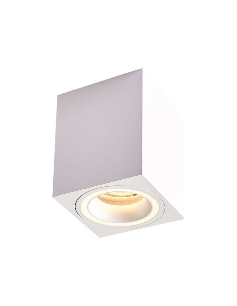 Eko-Light Bima Ring Square 1xGU10 Biały ML7684 Eko-Light Bima Ring Square 1xGU10 Biały ML7684