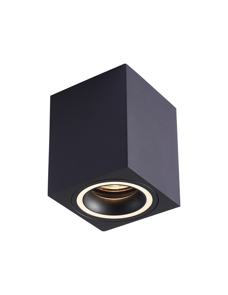 Eko-Light Bima Ring Square Black 1xGU10 ML7685 Eko-Light Bima Ring Square Black 1xGU10 ML7685