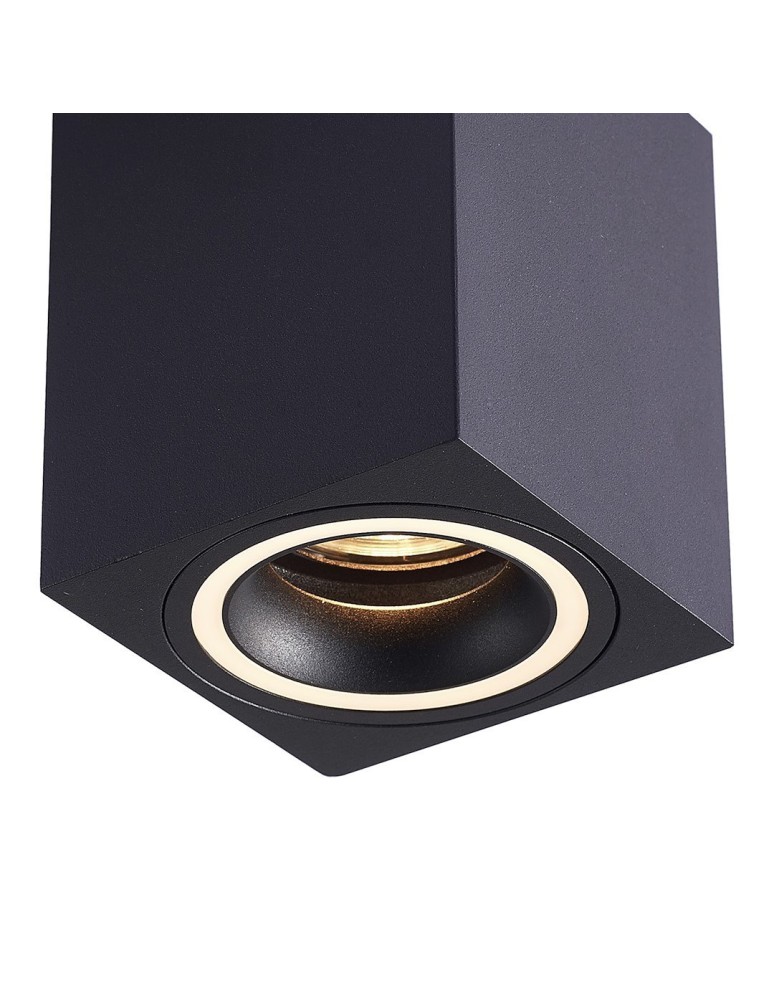 Eko-Light Bima Ring Square Black 1xGU10 ML7685 Eko-Light Bima Ring Square Black 1xGU10 ML7685