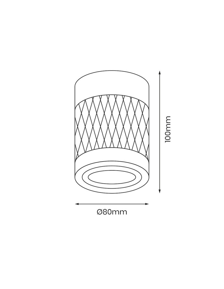 Eko-Light Bima Arte Round 1xGU10 Biały ML7686 Eko-Light Bima Arte Round 1xGU10 Biały ML7686