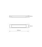 Eko-Light Listwa LED Batten 9W 30cm 4000K EK9837 Eko-Light Listwa LED Batten 9W 30cm 4000K EK9837