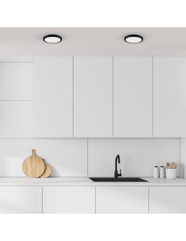 Eko-Light Plafon Vera 24W 4000K Czarny IP65 EKP0473 Eko-Light Plafon Vera 24W 4000K Czarny IP65 EKP0473