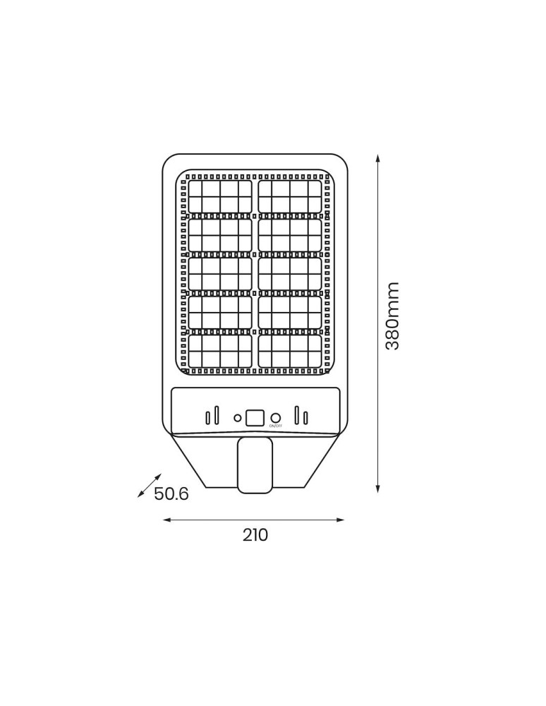 Eko-Light Latarnia Solarna Kers 200W 1200lm 6500K EKO0546 Eko-Light Latarnia Solarna Kers 200W 1200lm 6500K EKO0546