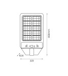Eko-Light Latarnia Solarna Kers 400W 2700lm 6500K EKO0547 Eko-Light Latarnia Solarna Kers 400W 2700lm 6500K EKO0547