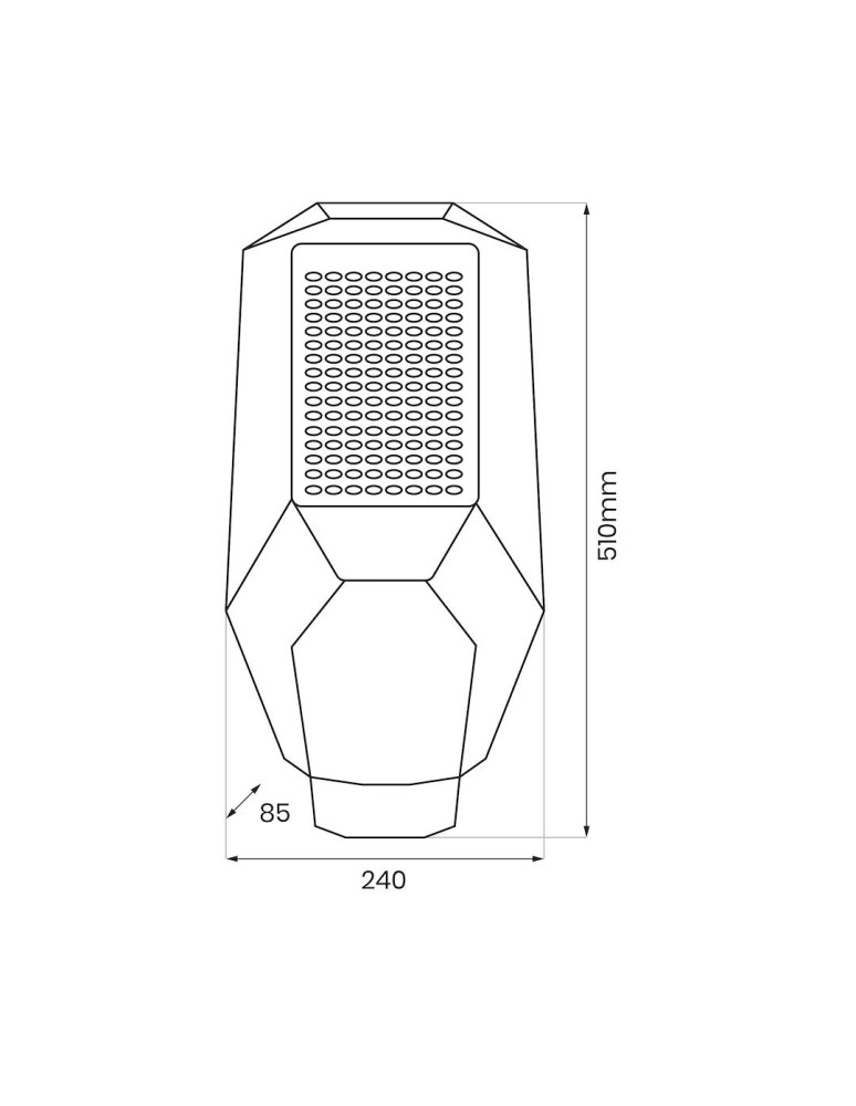 Eko-Light Latarnia Solarna Kobra 200W 6500K EKO0548 Eko-Light Latarnia Solarna Kobra 200W 6500K EKO0548