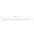 Eko-Light Listwa Led Batten 48W 150cm 5200lm 4000K IP65 EK0852 Eko-Light Listwa Led Batten 48W 150cm 5200lm 4000K IP65 EK0852