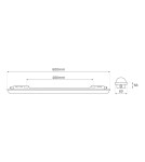 Eko-Light Oprawa Hermetyczna Led Gin 18W 60cm 1850lm 4000K IP65 EKH0856 Eko-Light Oprawa Hermetyczna Led Gin 18W 60cm 1850lm 4000K IP65 EKH0856