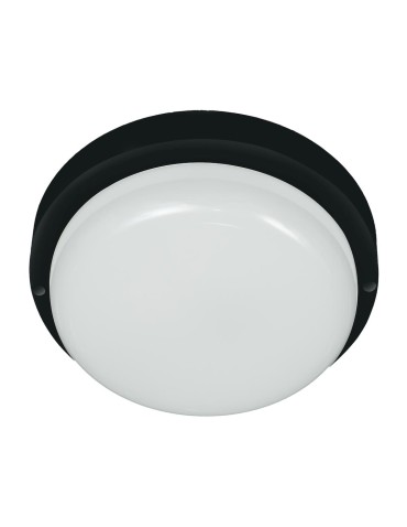 Eko-Light Oprawa Kanałowa Davo Okrąg 8W 4000K IP64 Czarny EK1038